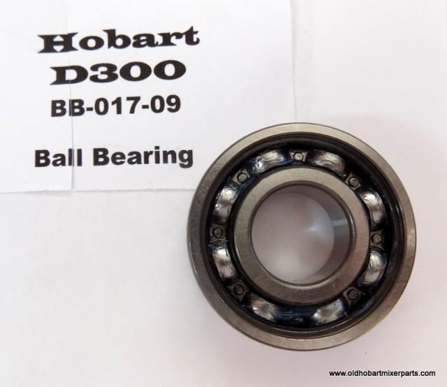 Hobart D300 Transmission Shaft BB-017-09 Ball Bearing